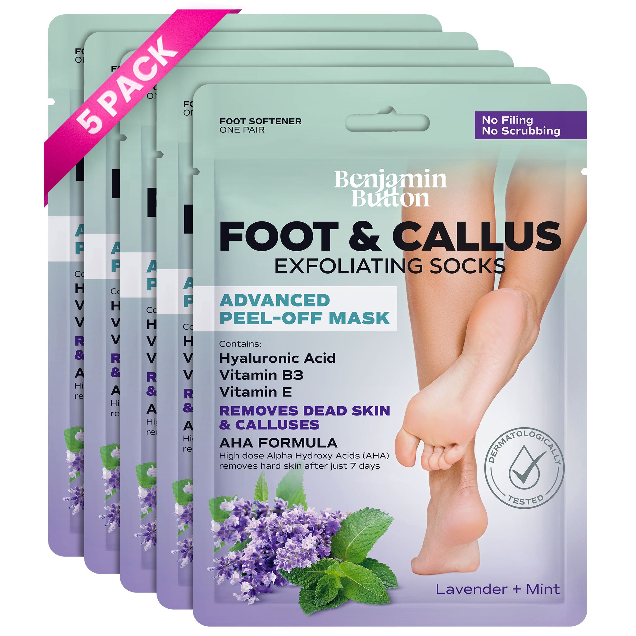 Exfolierande fotmask 5-pack