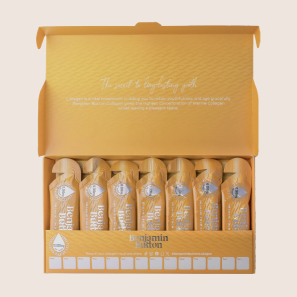 28x Mango 12,000mg Morskie Kolagen Płynne Saszetki